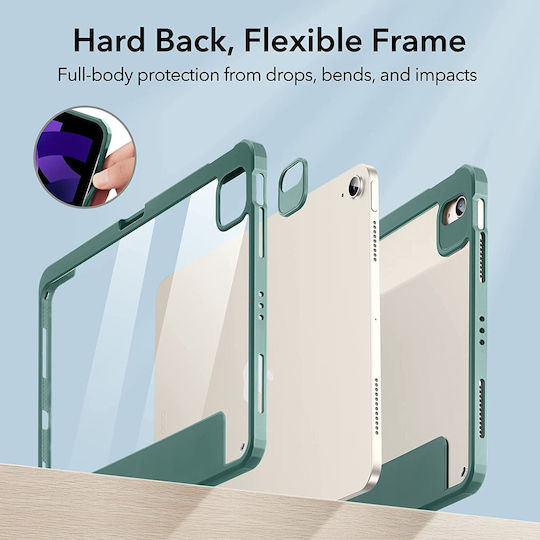 ESR Rebound Hybrid Pro Flip Cover Ανθεκτική Πράσινη (Ipad Air 4/5)