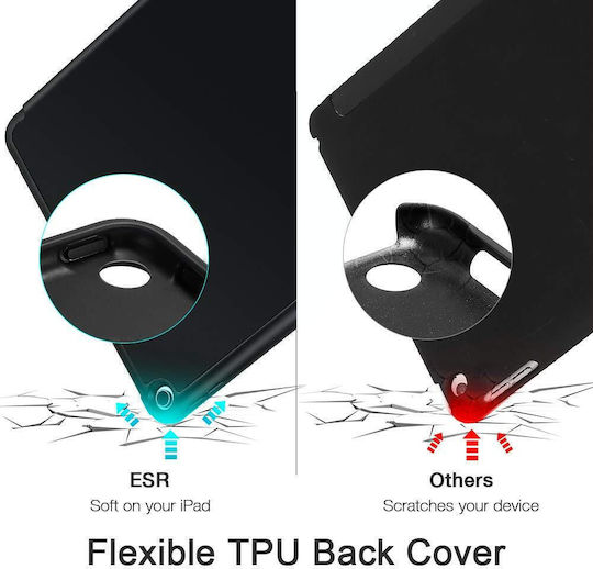 ESR Rebound Flip Cover Μαύρη (Ipad 10.2 2019/2020)