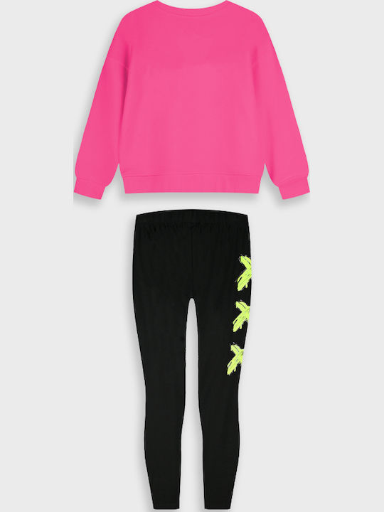 Energiers Kinderbekleidungsset mit Leggings Winter 2Stücke Fuchsie Energiers Kinderbekleidungsset mit Leggings Winter 2Stücke Fuchsie