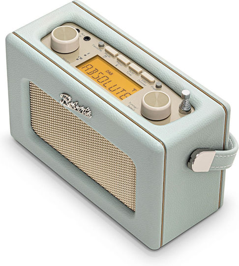 Roberts Revival Uno Solar Portable Radio Solar DAB+ with Bluetooth Duck Egg Blue