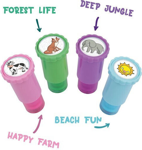 Apli Kids Timbre Autocolante ''Happy Farm'' 100 Autocolante 20165