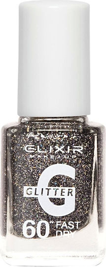 Elixir 60" Fast Dry Nagellack Schnelltrocknend Silber 354 13ml