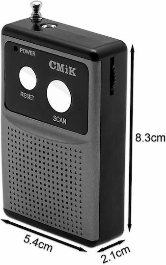 Cmik MK-249 Radiou de Baterie Negru