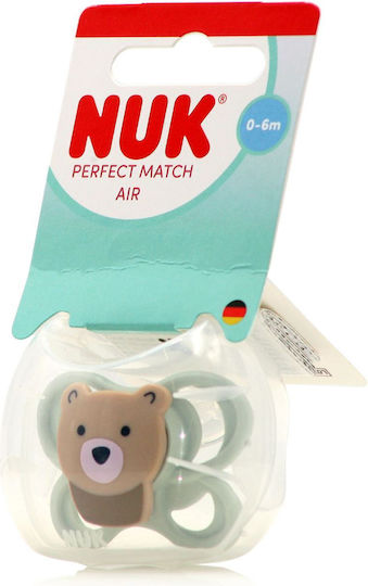 Nuk Schnuller Silikon Grün für 0-6 Monate