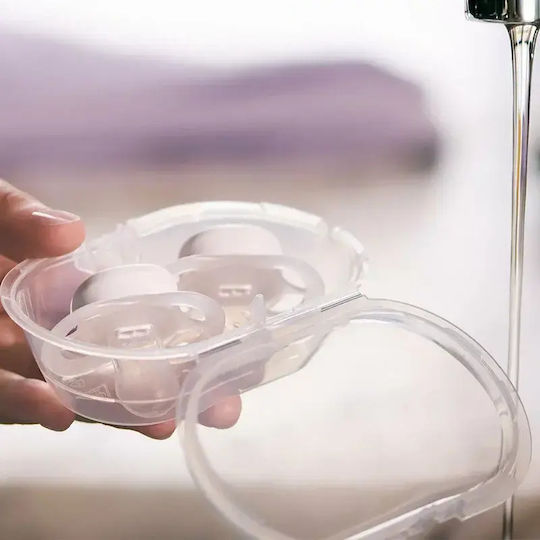 Philips Ultra Start Orthodontic Pacifiers Silicone Night with Case for 0-2 months 2pcs