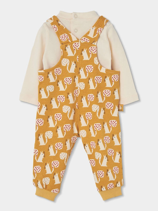 Boboli Set Prosoape Cu Pantaloni Galbene