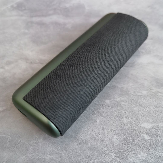 Iqos Iluma Prime Pu Προστατευτική Θήκη Ηλεκτρονικό Τσιγάρο Leather Electronic Cigarette Protective Black