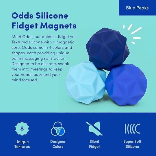 Speks Antistress Silicone Blue