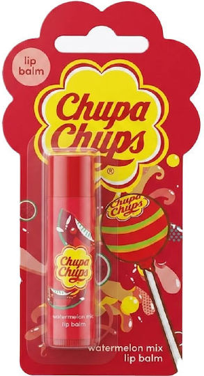 Balsam de buze Chupa Chups Mix Pepene Verde 4 Gr