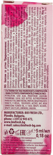 Bio Fresh Mască De Buze Trandafir Bulgaria Balsam De Buze 5ml