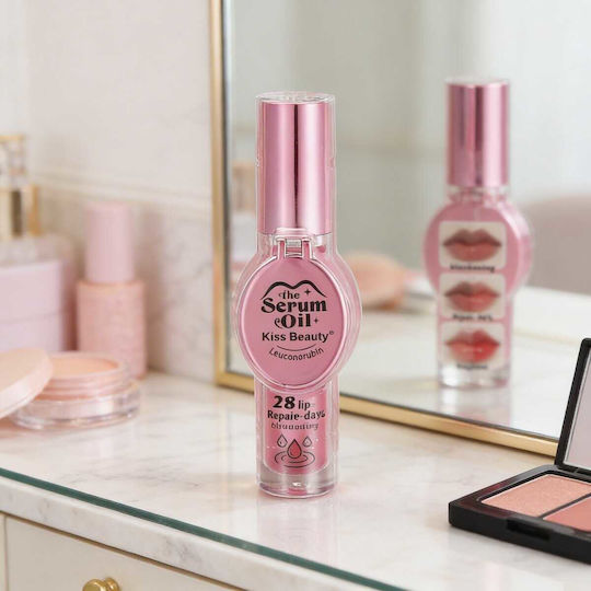 Ser Lip Oil Efect Reparator Pentru Buze Kiss Beauty