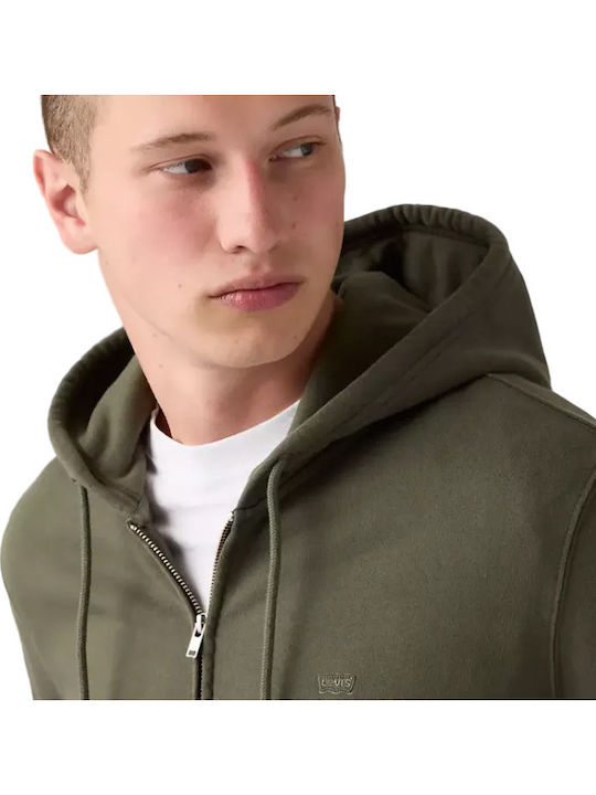 Sweatshirts für Herren mit Kapuze in Grün