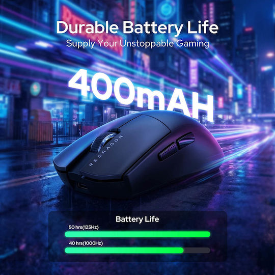 Redragon K1NG M999 ULT Gaming Mouse 45000 DPI Black