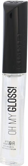 Rimmel Oh My Gloss! Lip Gloss Διάφανο 6.5ml