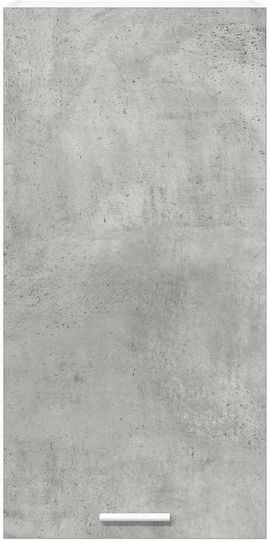 Dulap Suspendat Cu Blat De Lucru Gri 40x31cm