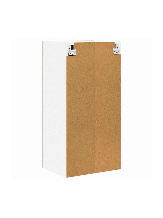Wall Kitchen Cabinet with Grey Countertop 40x31cm