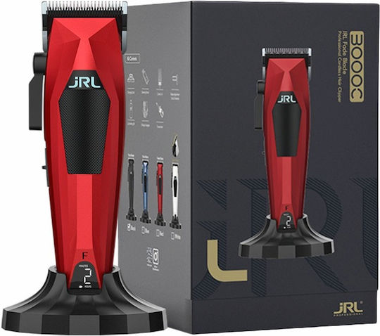 jRL 3000C Professional Rechargeable Red Hair Clipper jrl.300r