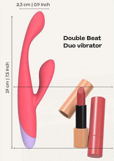 Dream Toys Διπλός Δονητής Ροζ