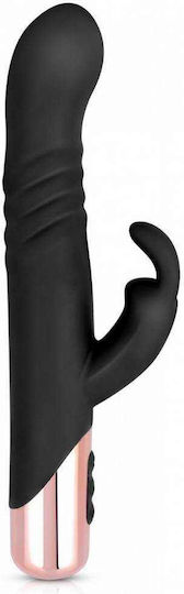 Rosy Gold Vibrator Rabbit Black
