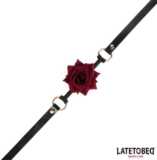 Gold Metal Rose Gag Ball