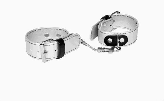Handcuffs-whips Lacquer Women's Handcuffs On Hand Silver