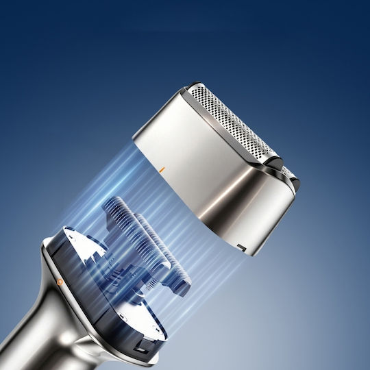 MaxGroom Vintage Elektrische Rasierer Gesicht Wiederaufladbar