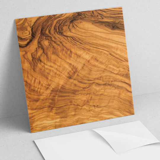 Set Vinyl Kacheln Dekoration Küche Oder Bad Muster Natürliche Holz 20x20x20 cm