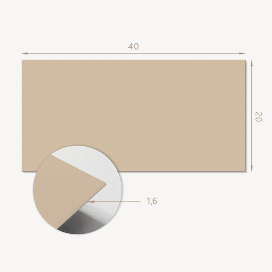 Set de Plăci PVC Decorare Bucătărie Sau Baie Culoare Bej 10x40x20 Cm