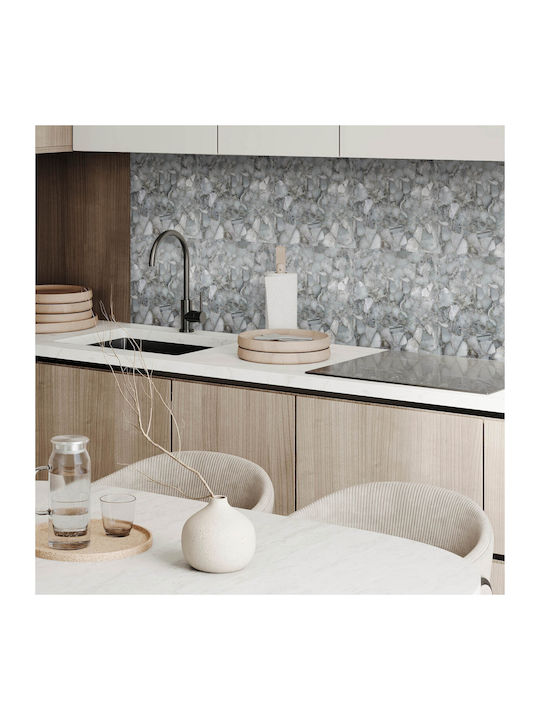Set Plăci PVC Decorațiune Bucătărie Sau Baie Mozaic De Piatră Veni 6x60x30 Bucăți