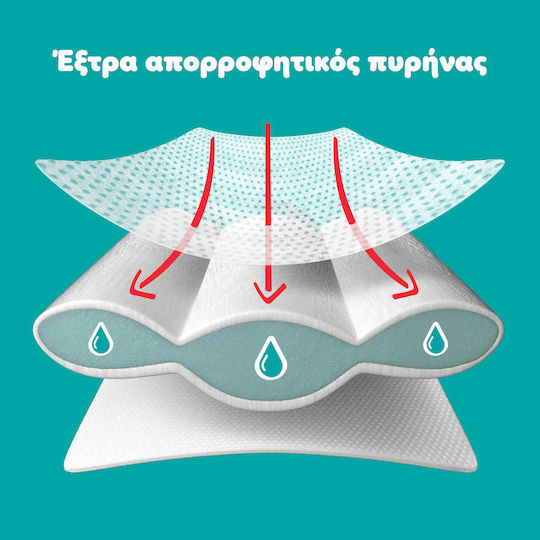 Pampers Πάνες Βρακάκι Pants No. 8 για 17+kg 32τμχ
