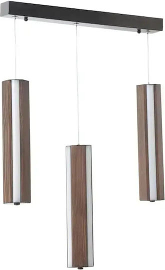 Candelabru Suspendat Cu 3 Brațe LED Homs Ro 40021