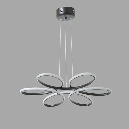 Led Chandelier 3 Color Light Homs Ro Lx 40027