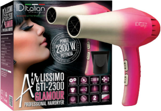 ID Italian Airlissimo GTI 2300 Επαγγελματικό Πιστολάκι Μαλλιών 2300W Green