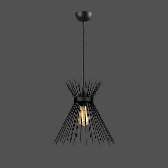 Lampă A Glob Negru-alb Homs Ro11179