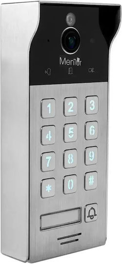 Ai Smart Wi-Fi Video Interfon 1 Familie Mentor Svk2104b 2 Fire 10 Inch Ips 2mp Fhd Pin Card Tuya Ip65 Negru