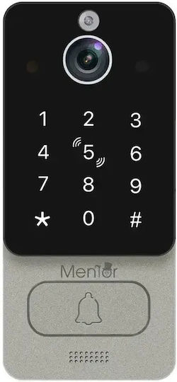 Interfon Video Smart Wi-Fi Cu 2 Fire Mentor Svk2101w 10 Inch Ips 2mp Fhd Card Pin Tuya Ip65 Alb