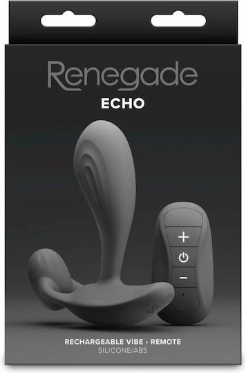 Anal Plug mit Vibration Kabellos Schwarz
