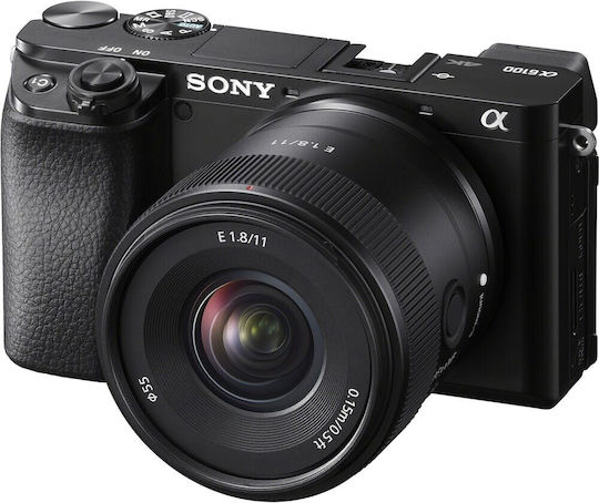 Sony Crop Φωτογραφικός Φακός SEL11F18B.SYX Σταθερός για Sony E Mount Μαύρος