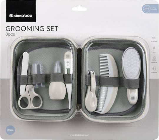 Kikka Boo Baby-Pflegeset Grooming Set Beige 8Stück