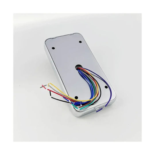 Mentor Tastatură de control acces iluminată cu touch Acs028 Ip68 71mm 3000 utilizatori 2 în 1 Pin + Card Rfid 125khz Montată pe suprafață din zinc