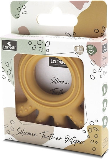Lorelli Natural Μασητικός Κρίκος Οδοντοφυΐας Χωρίς BPA από Σιλικόνη για 0 m+