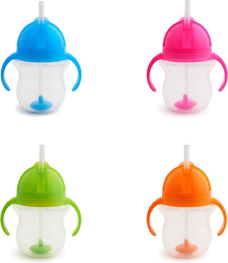 Munchkin Παιδικό Ποτηράκι από Πλαστικό Πράσινο 207ml για 6m+