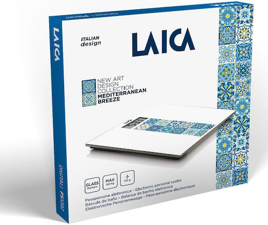 Laica Digital Badezimmerwaage in Blau Farbe PS1082B