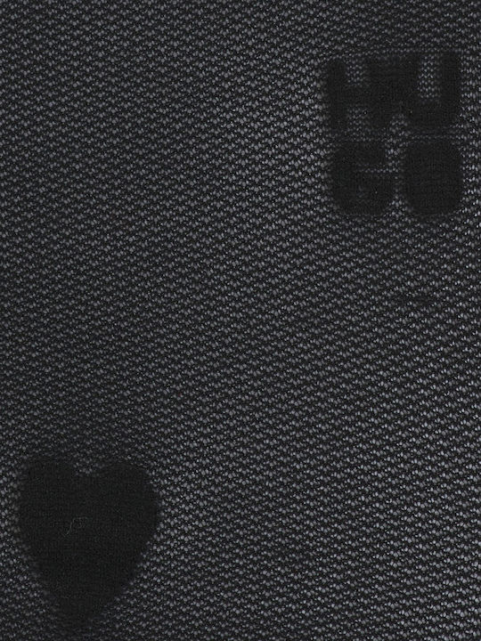 Damenstrumpfhosen Schwarz mit Druck
