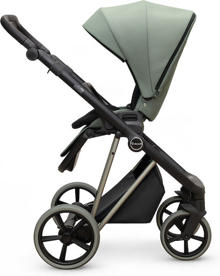 Dovadi Atta Plus Reversible 2 in 1 Baby Stroller Suitable for Newborn Sage Green