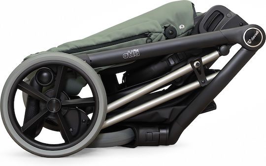 Dovadi Atta Plus Reversible 2 in 1 Baby Stroller Suitable for Newborn Sage Green