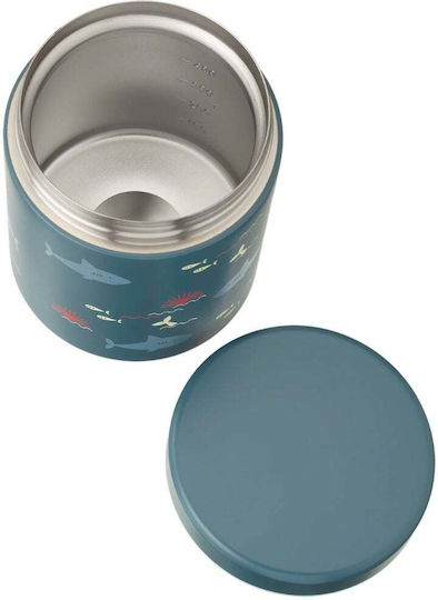Fresk Baby Thermos für Lebensmittel Edelstahl Hai 500ml