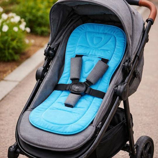 Bo Jungle Στρώμα Καροτσιού B-Stroller Liner Turquoise Διπλής Όψης Τιρκουάζ