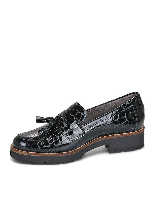 Damen Mokassins in Schwarz Farbe