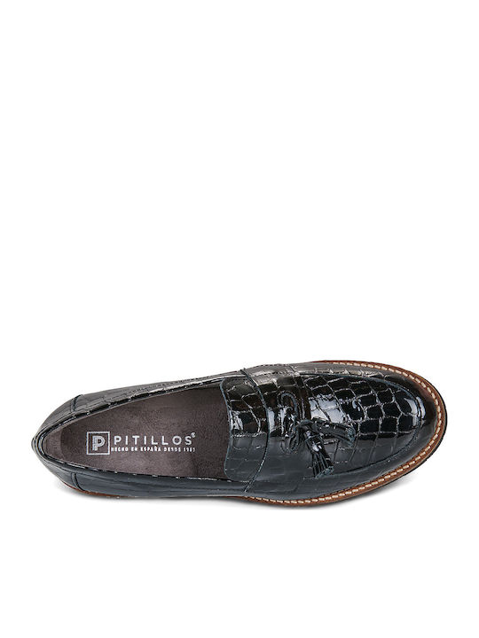 Damen Mokassins in Schwarz Farbe